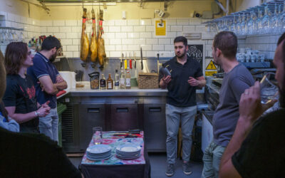 Formación coctelería con café con Lavazza