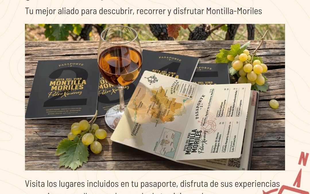 Un pasaporte para seguir descubriendo Montilla-Moriles, sello a sello